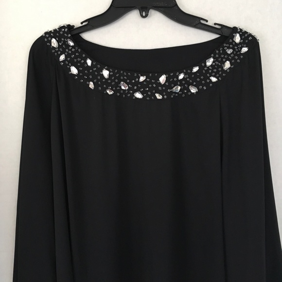 Joan Rivers Tops - Joan Rivers Rhinestone Plus Tunic